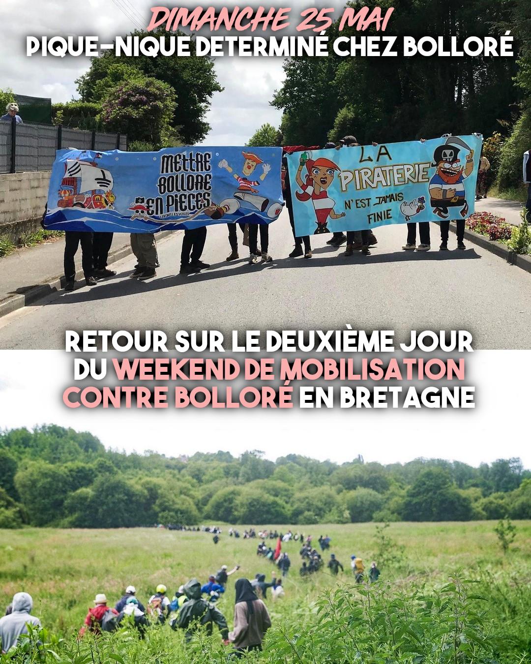 Soulèvements de la Terre dénoncent le pouvoir de Bolloré, Ouest-France et Le Télégramme s’effacent