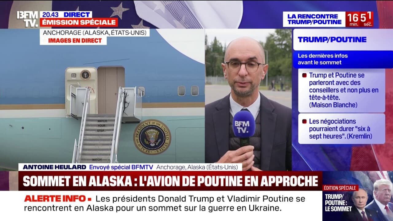 Des documents secrets trouvés en Alaska révèlent des détails inédits sur le sommet Taramp-Poutine